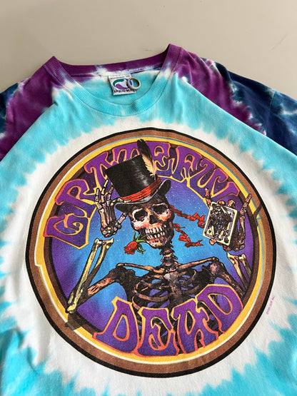 XL 1999 Grateful Dead AOP Tie Dye T-shirt