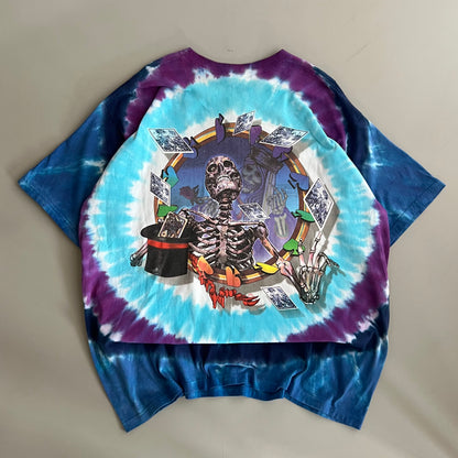 XL 1999 Grateful Dead AOP Tie Dye T-shirt