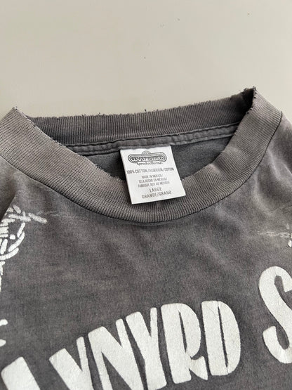 Large 90s Lynyrd Skynyrd Jack Daniels AOP T-shirt