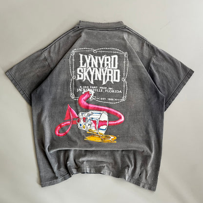Large 90s Lynyrd Skynyrd Jack Daniels AOP T-shirt