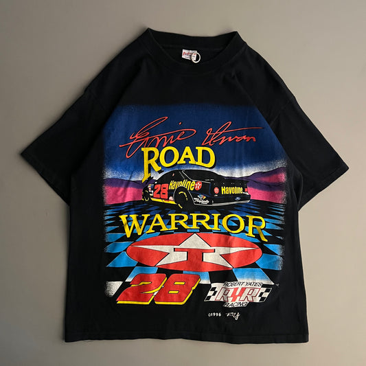 Large 1996 Ernie Irvan Road Warrior T-shirt