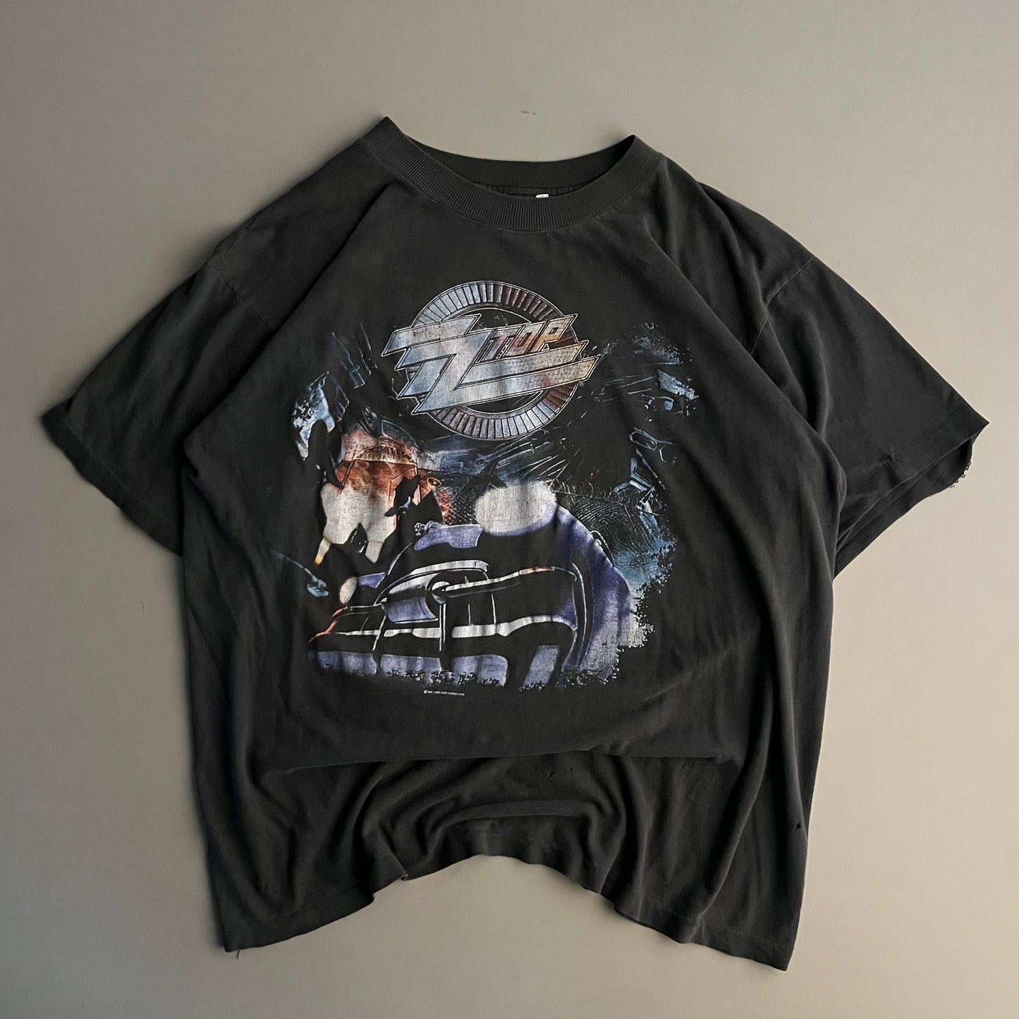 XL 1991 ZZTop Recycle Tour T-shirt