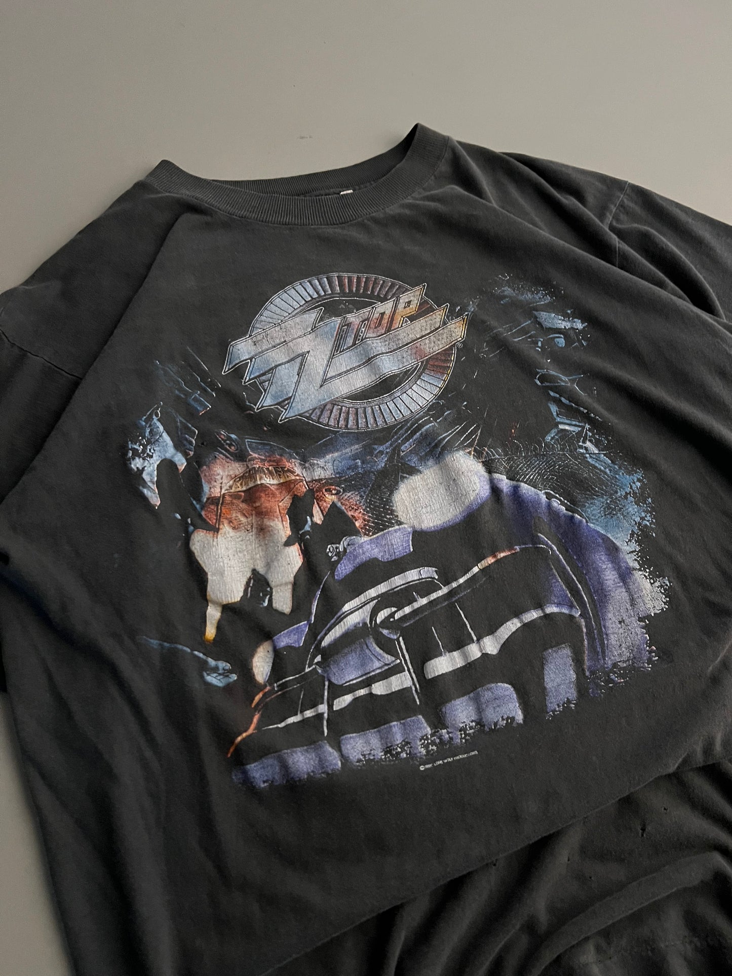 XL 1991 ZZTop Recycle Tour T-shirt
