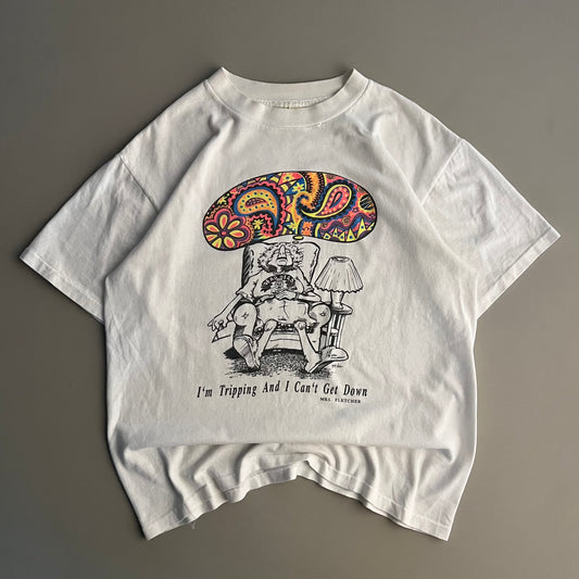 Large 90s Mrs Fletcher Dead Head T-shirt