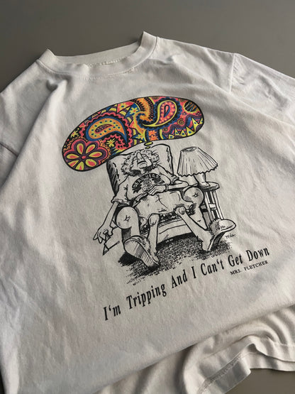 Large 90s Mrs Fletcher Dead Head T-shirt