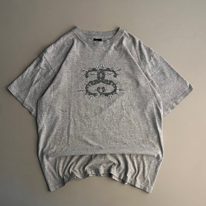 Large 90s Stussy Logo T-shirt