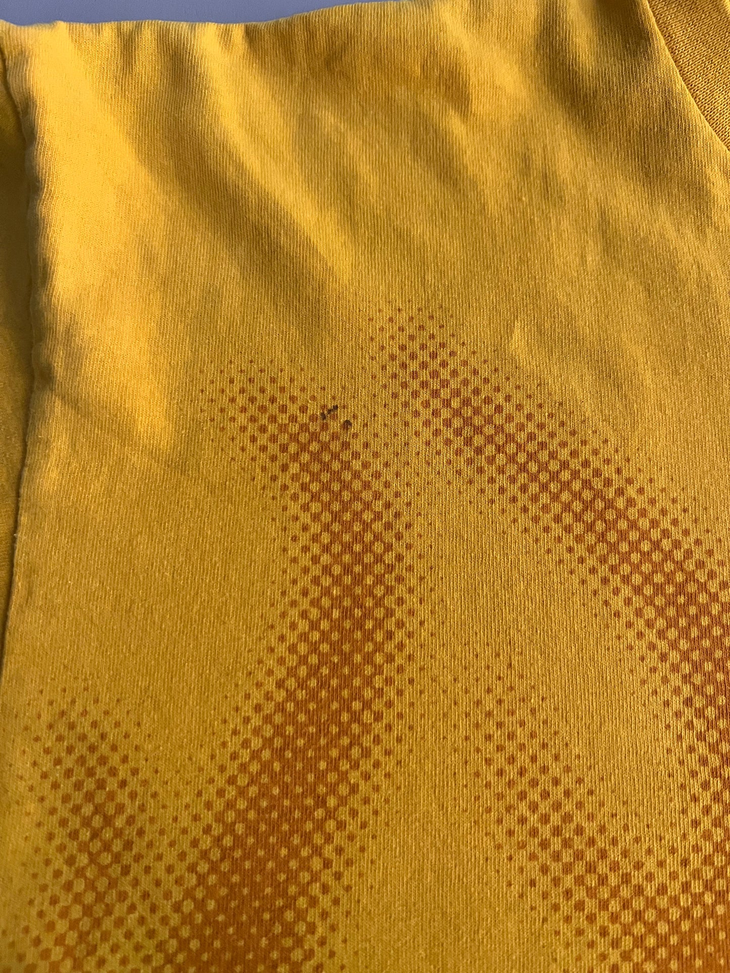 Large 2000s Nike Yellow Flame T-shirt