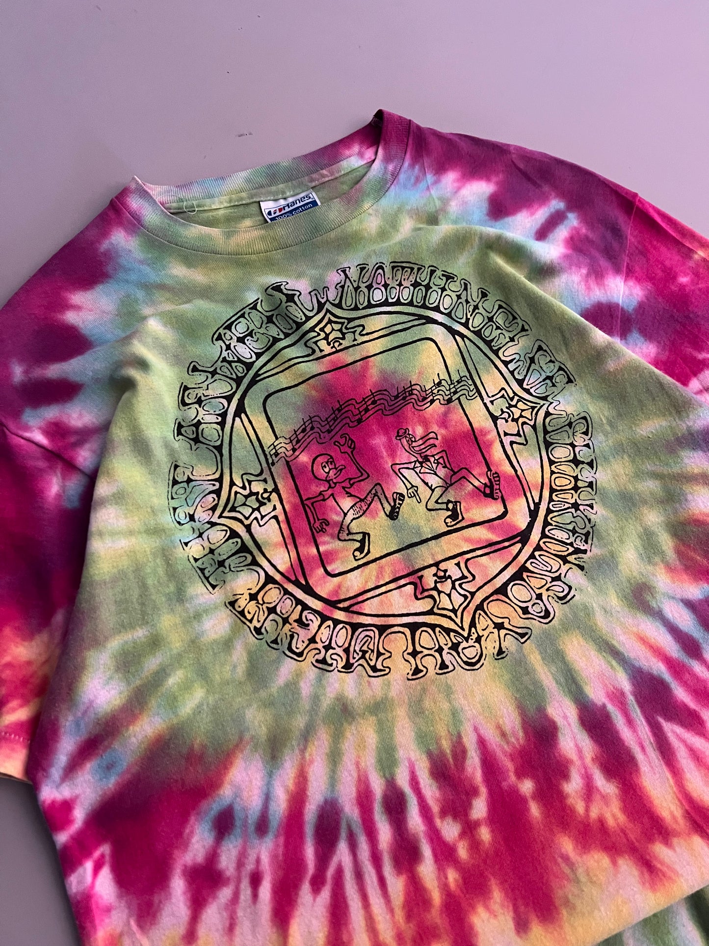Large 1991 Grateful Dead Bootleg Ripple Junction Uncle Sam T-shirt