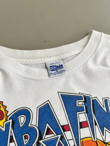 XL 1993 NBA Finals Cartoon T-shirt