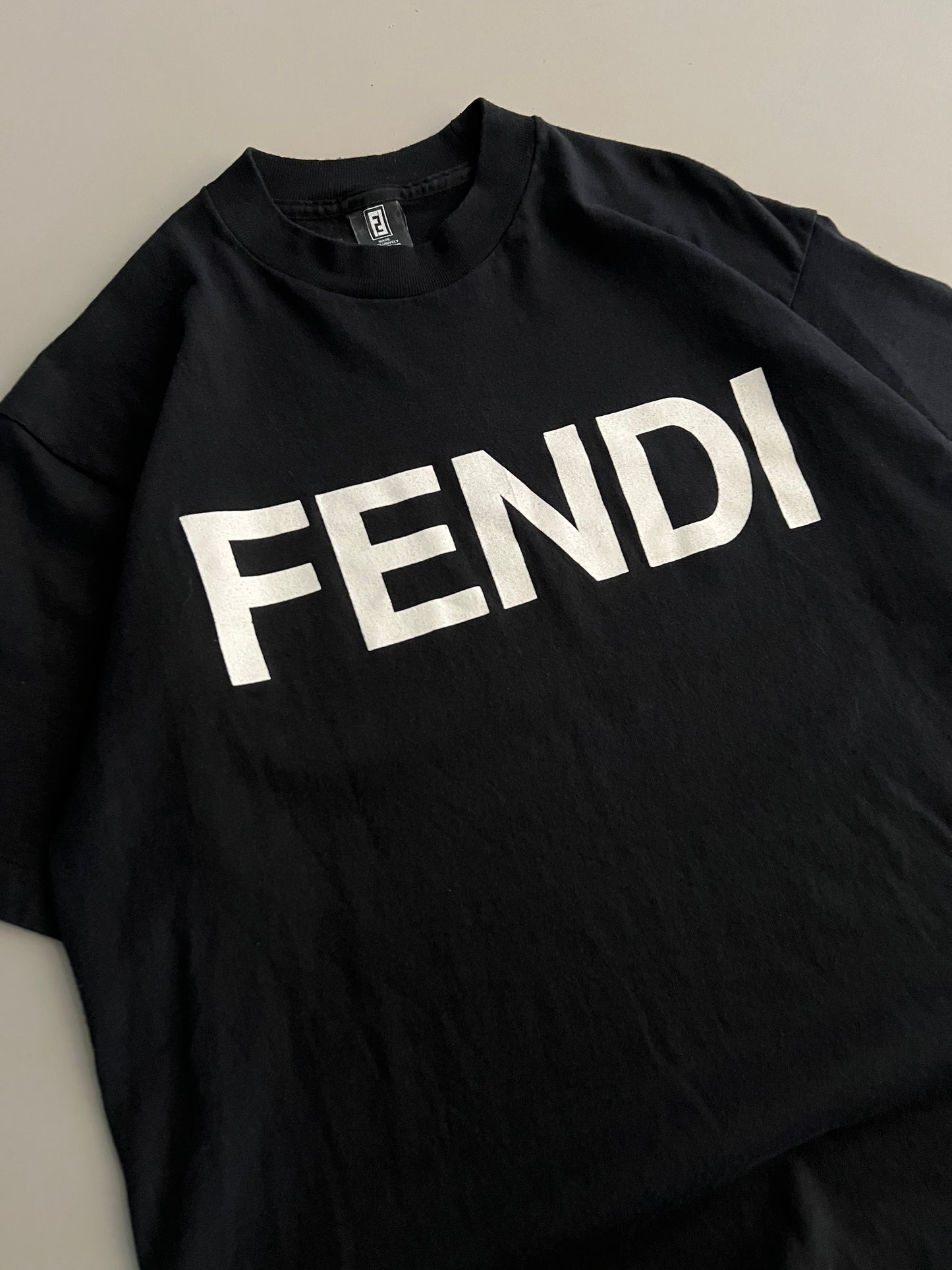 XL Black Fendi T-shirt