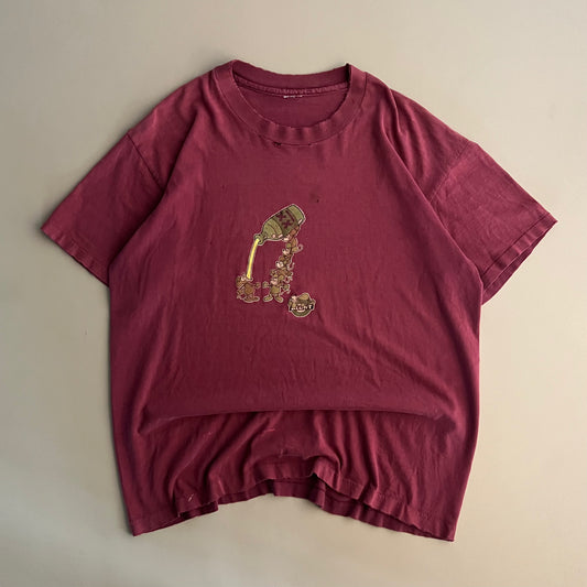 XL 90s Distressed Blunt Skateboarding T-shirt