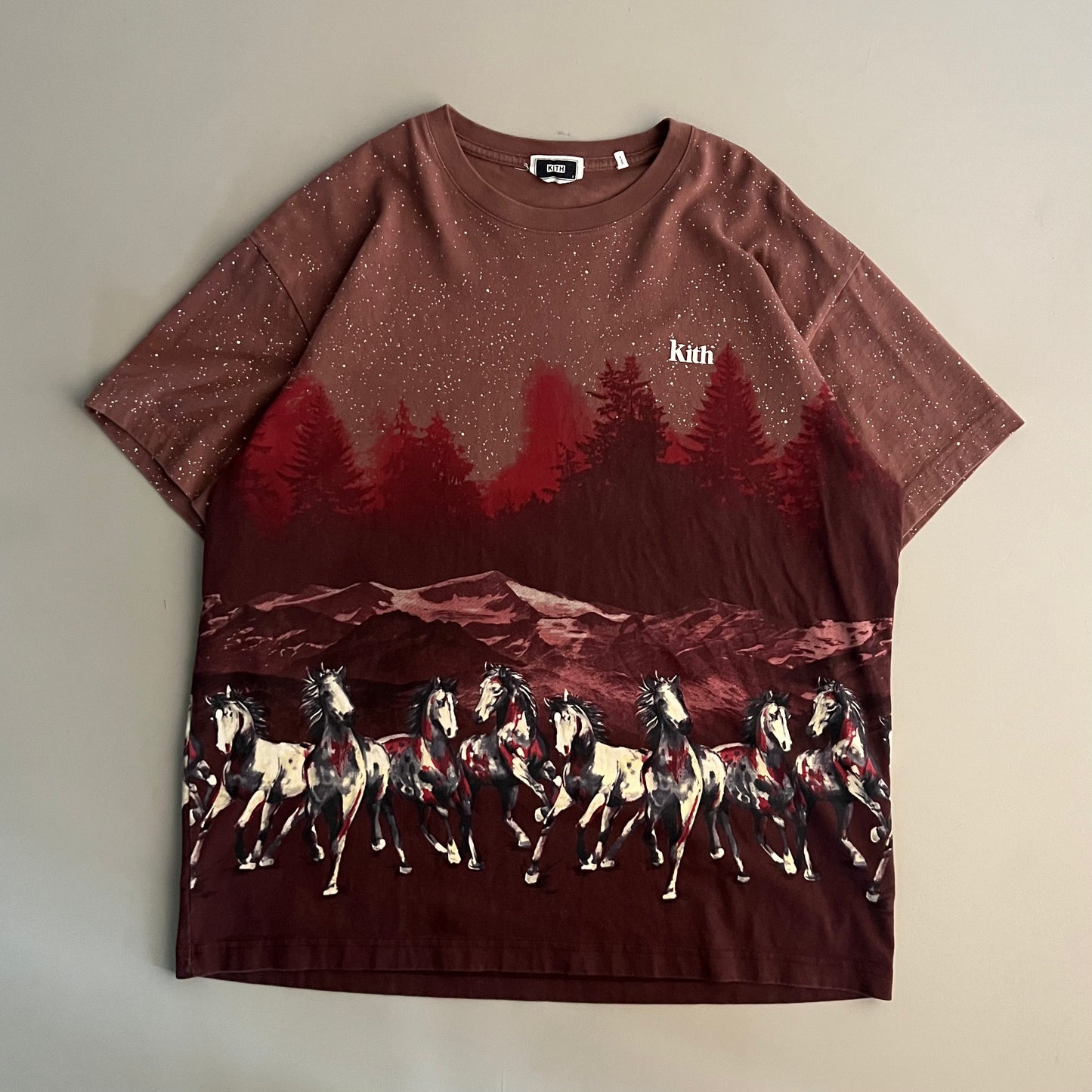 Large Kith Horses T-shirt