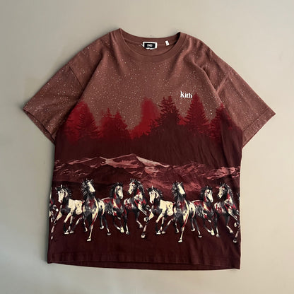 Large Kith Horses T-shirt