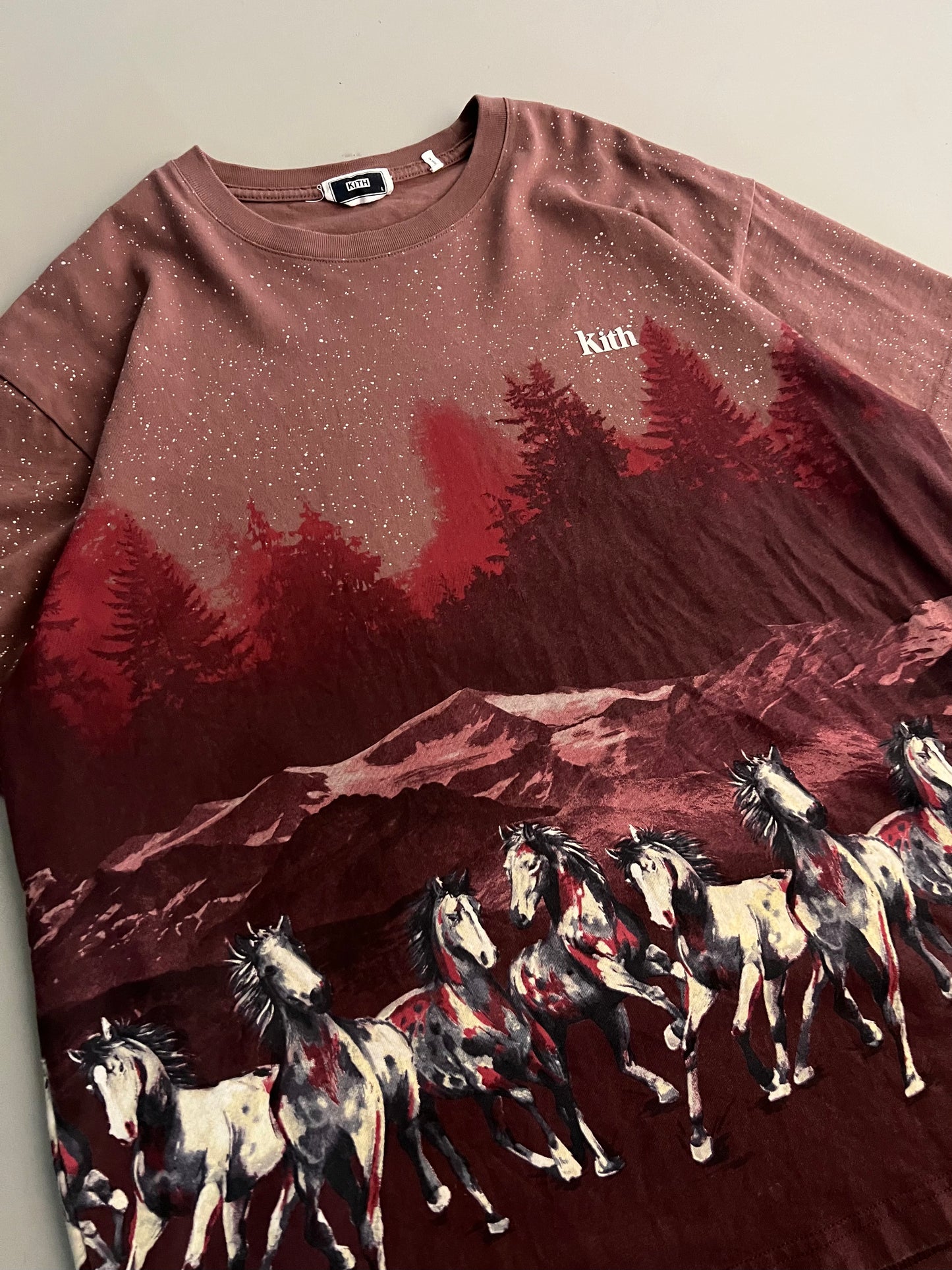Large Kith Horses T-shirt