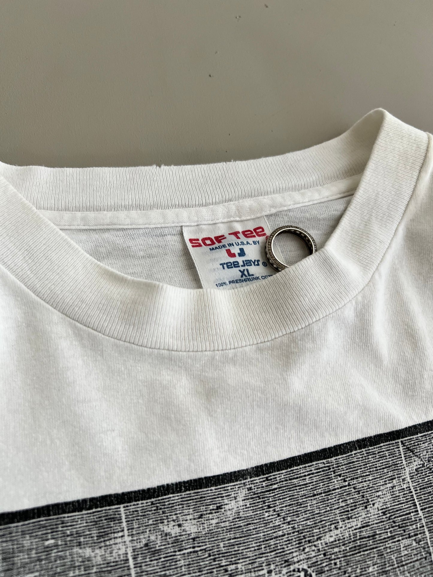 XL 1990 MC Escher AOP Art T-shirt