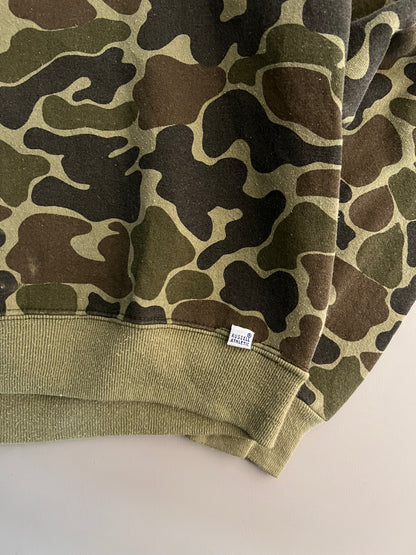 Small 80s Russel Athletics Camo Blank Sweatshirt