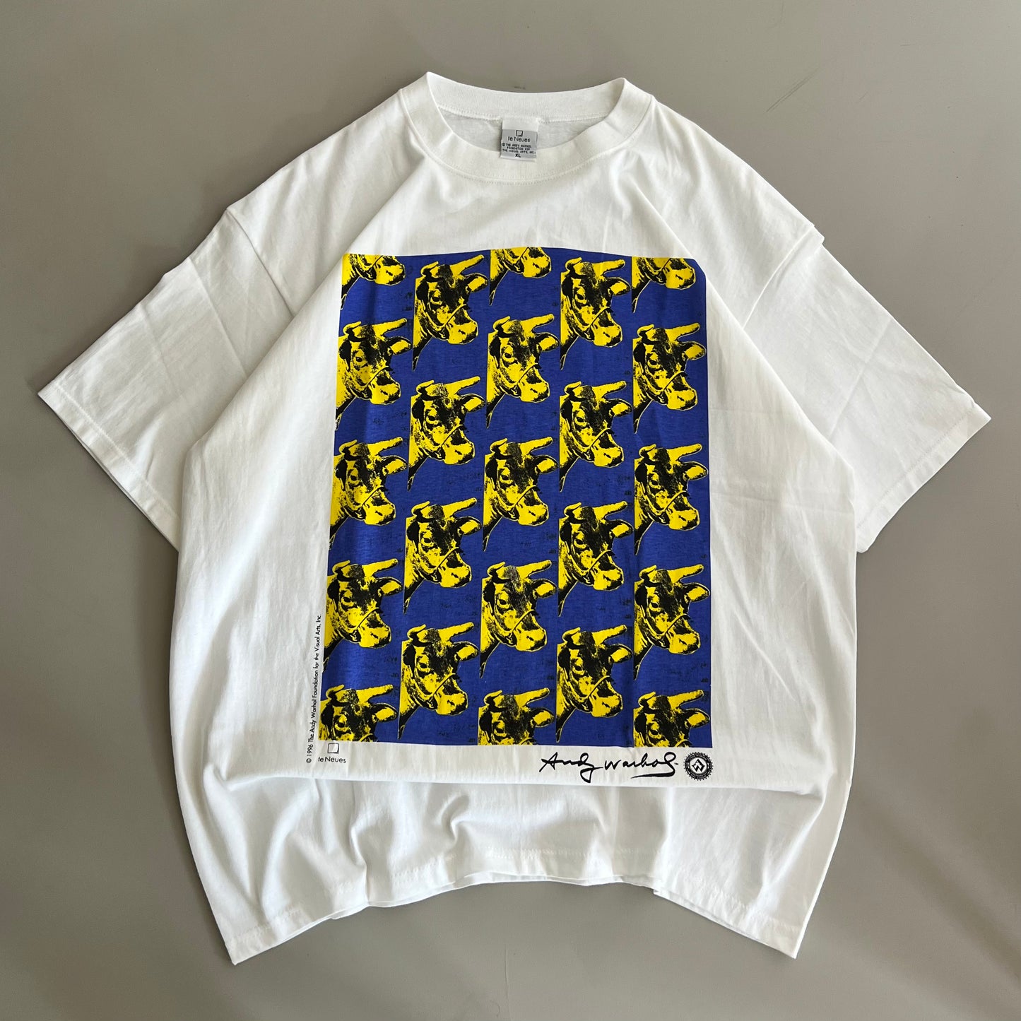 XL 1996 Any Warhol Geometric Art T-shirt