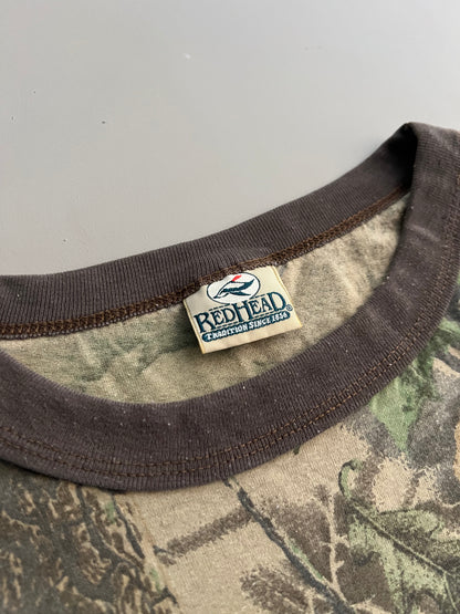 2XL 90s Camo Blank Long Sleeve Shirt