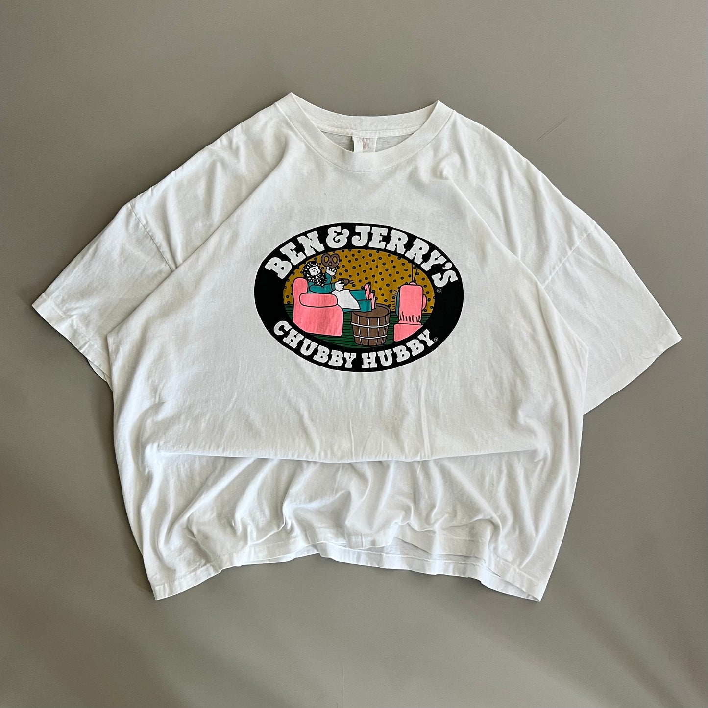 2XL 90s Ben & Jerry's Chubby Hubby T-shirt