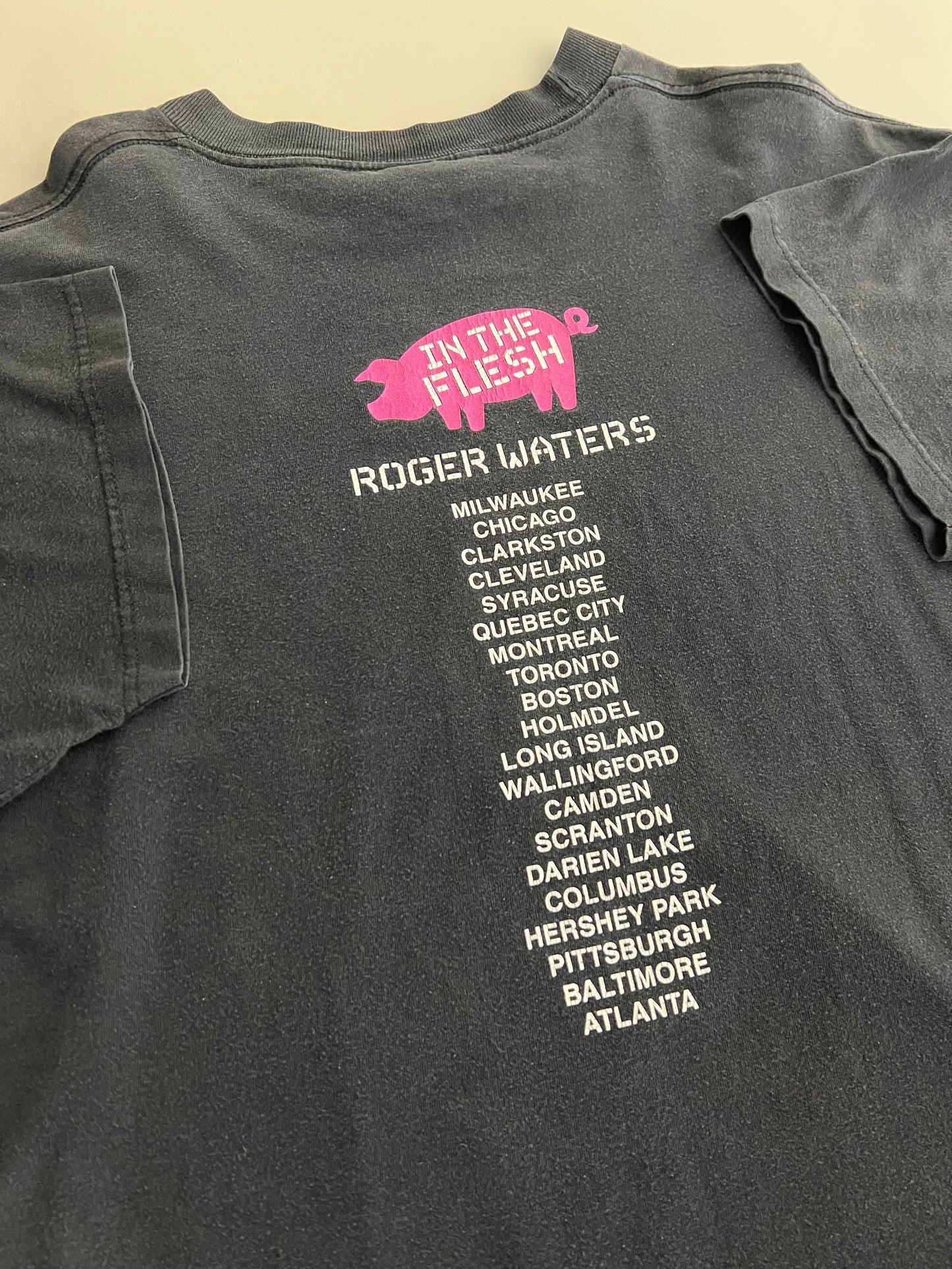 XL Roger Waters In the Flesh Tour T-shirt
