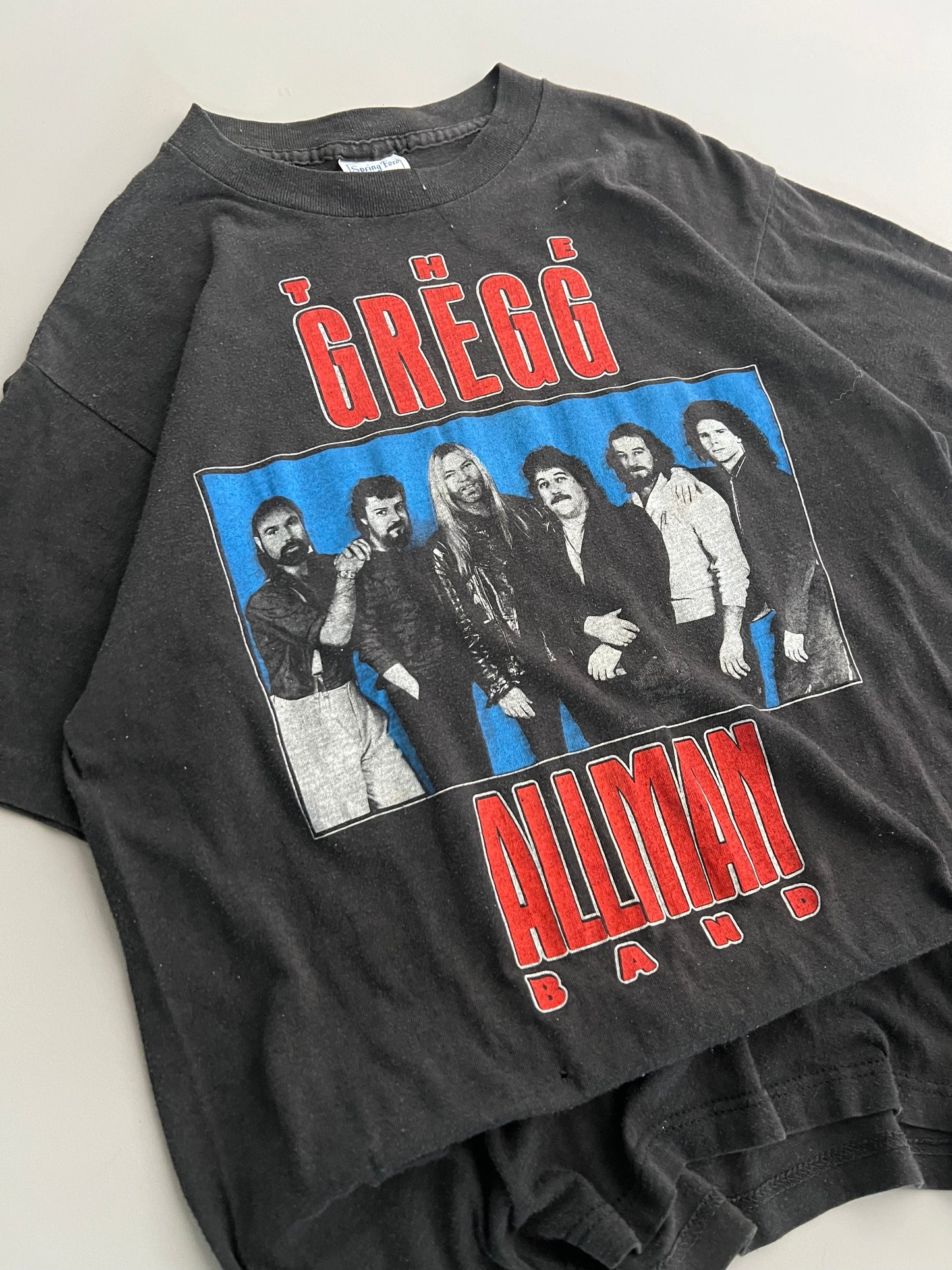 Large 80s The Gregg Allman Band No Angels Tour T-shirt