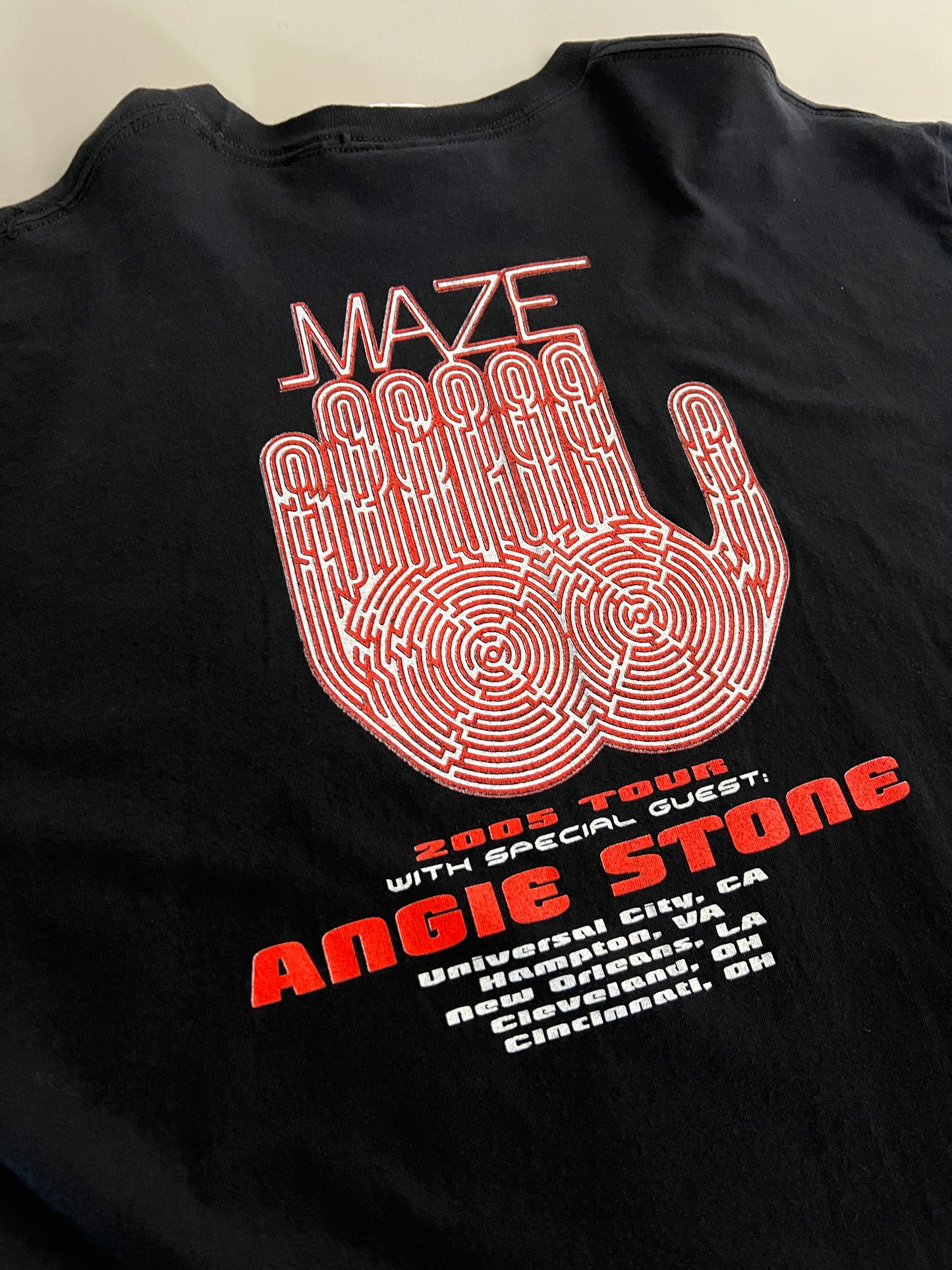 XL 2005 MAze Tour T-shirt