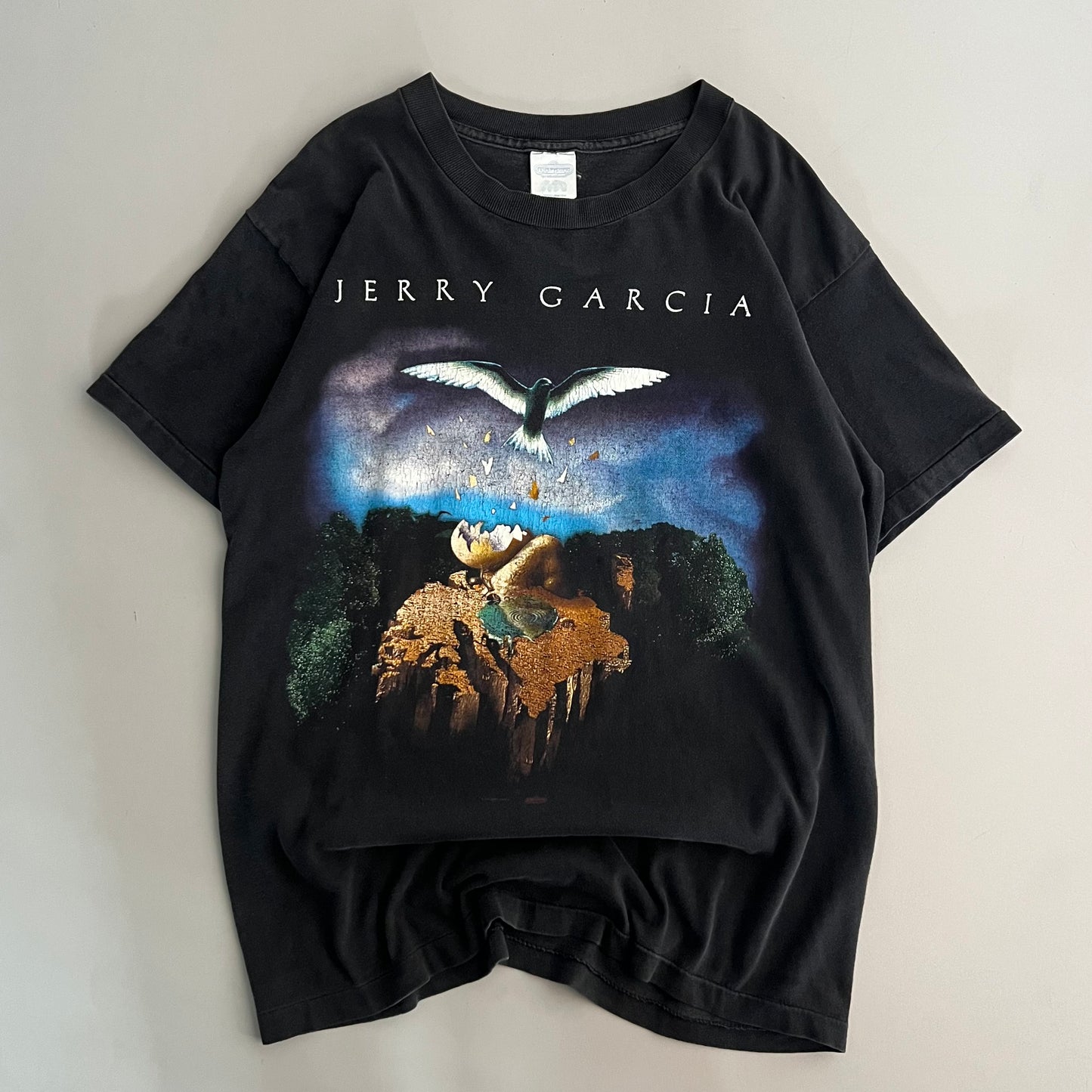 Large 90s Jerry Garcia T-shirt