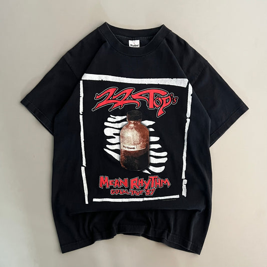 Large 1997 ZZ Top Mean Rhytm Global Tour T-shirt