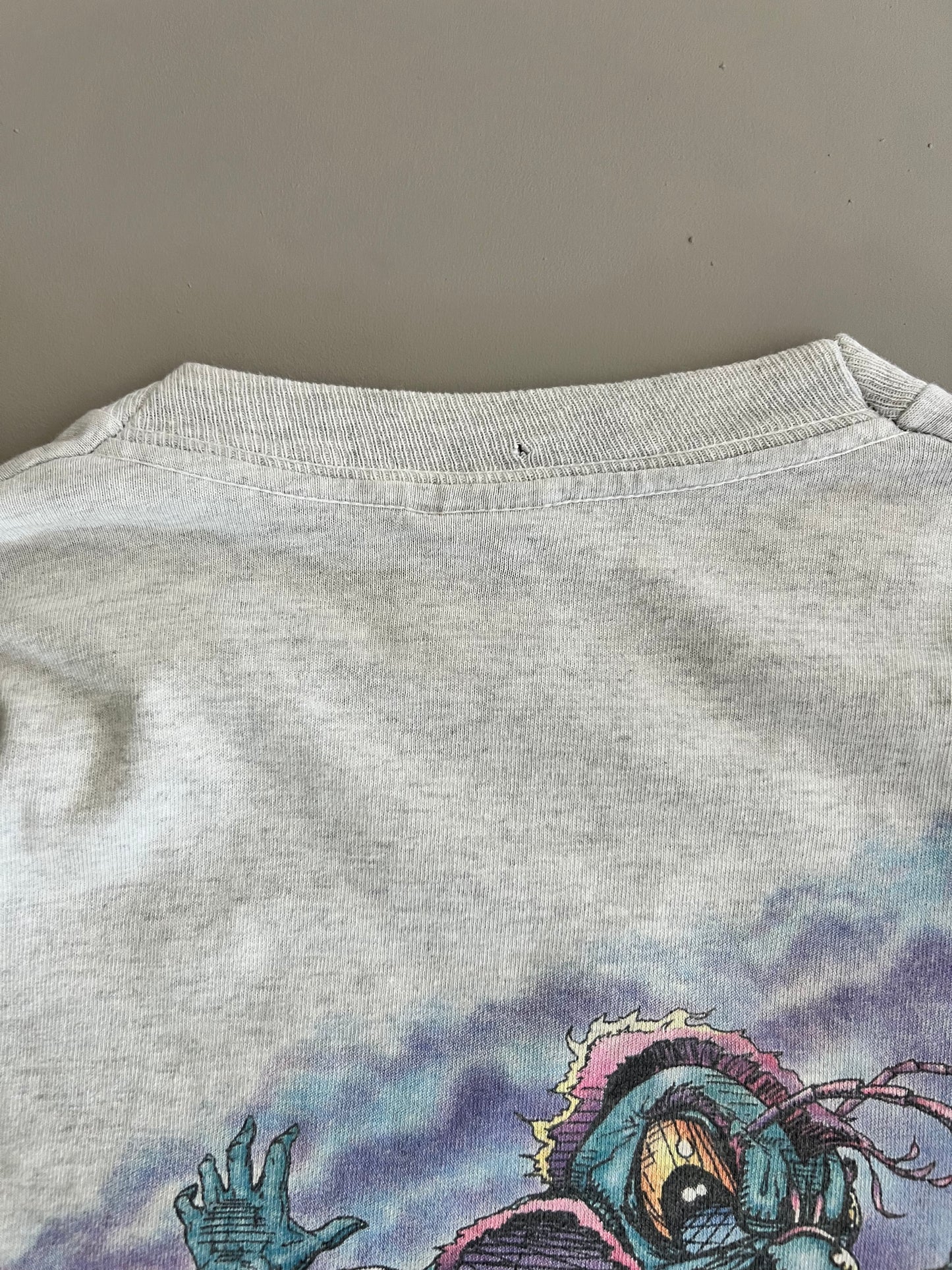 XL 90s Charlotte Hornets Hugo Break Through T-shirt