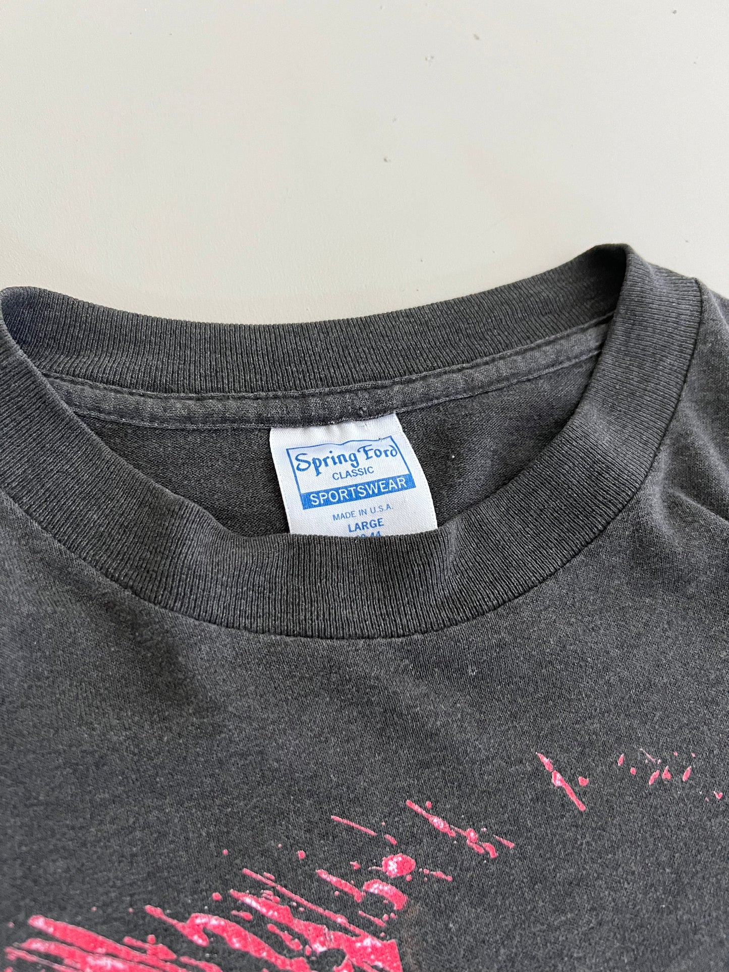 Large 1987 Nightmare On Elm Street 3 T-shirt