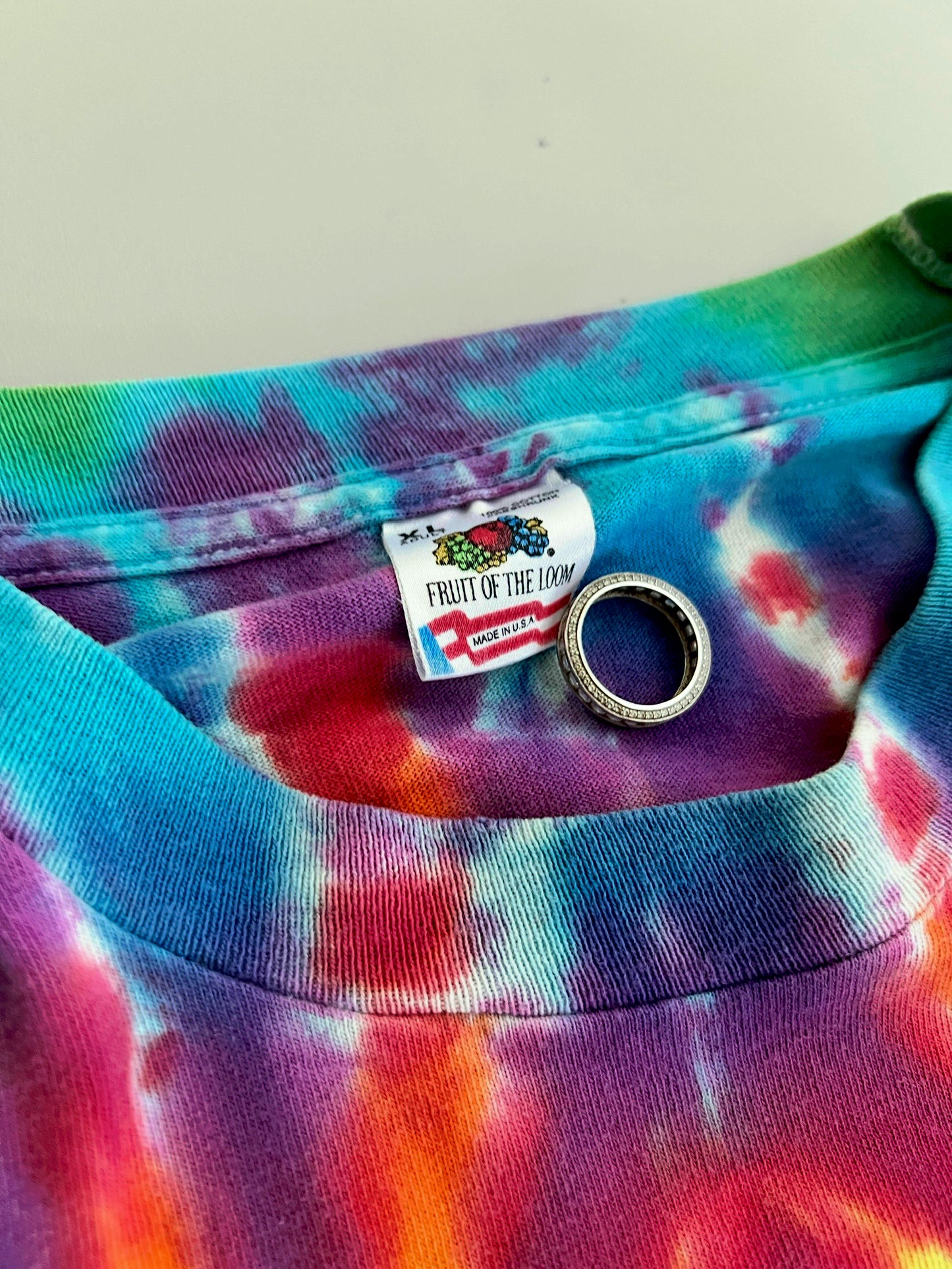 XL 90s Grateful Dead Tye Dye Uncle John T-shirt