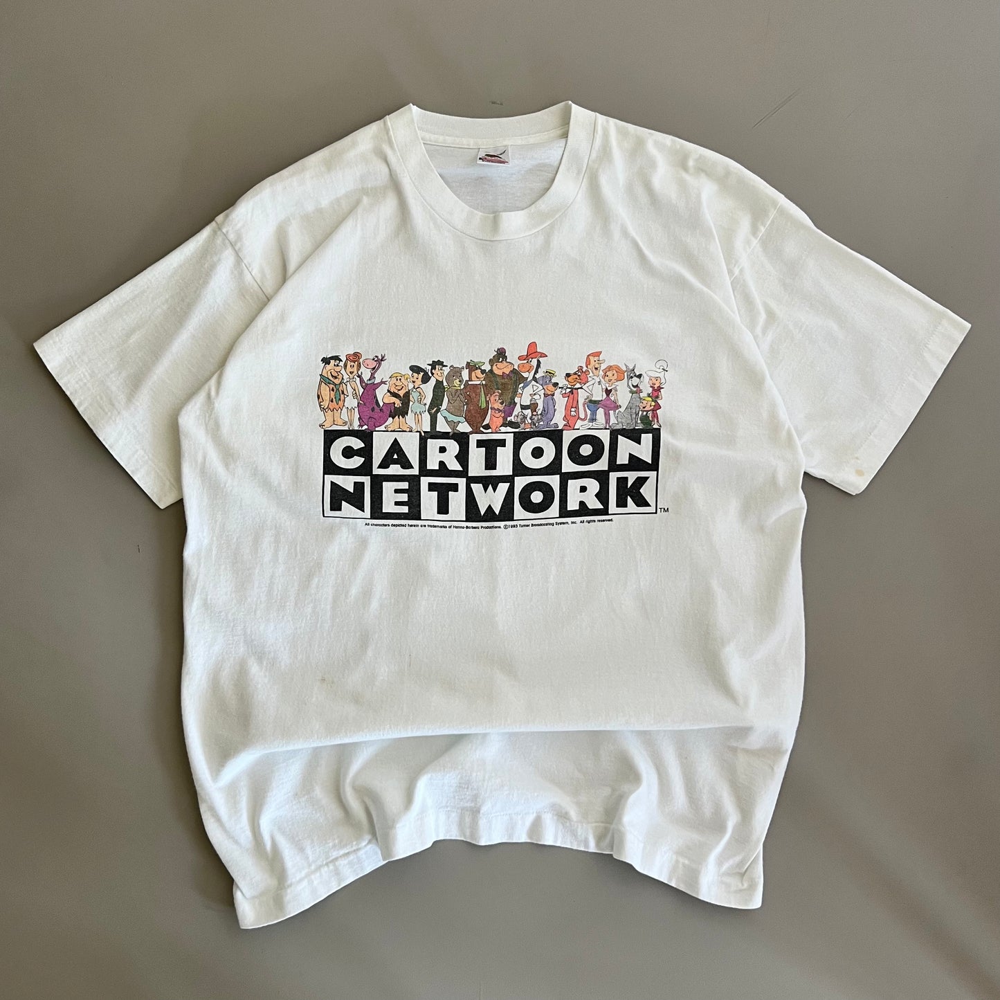 XL 1993 Cartoon Network Box Logo T-shirt