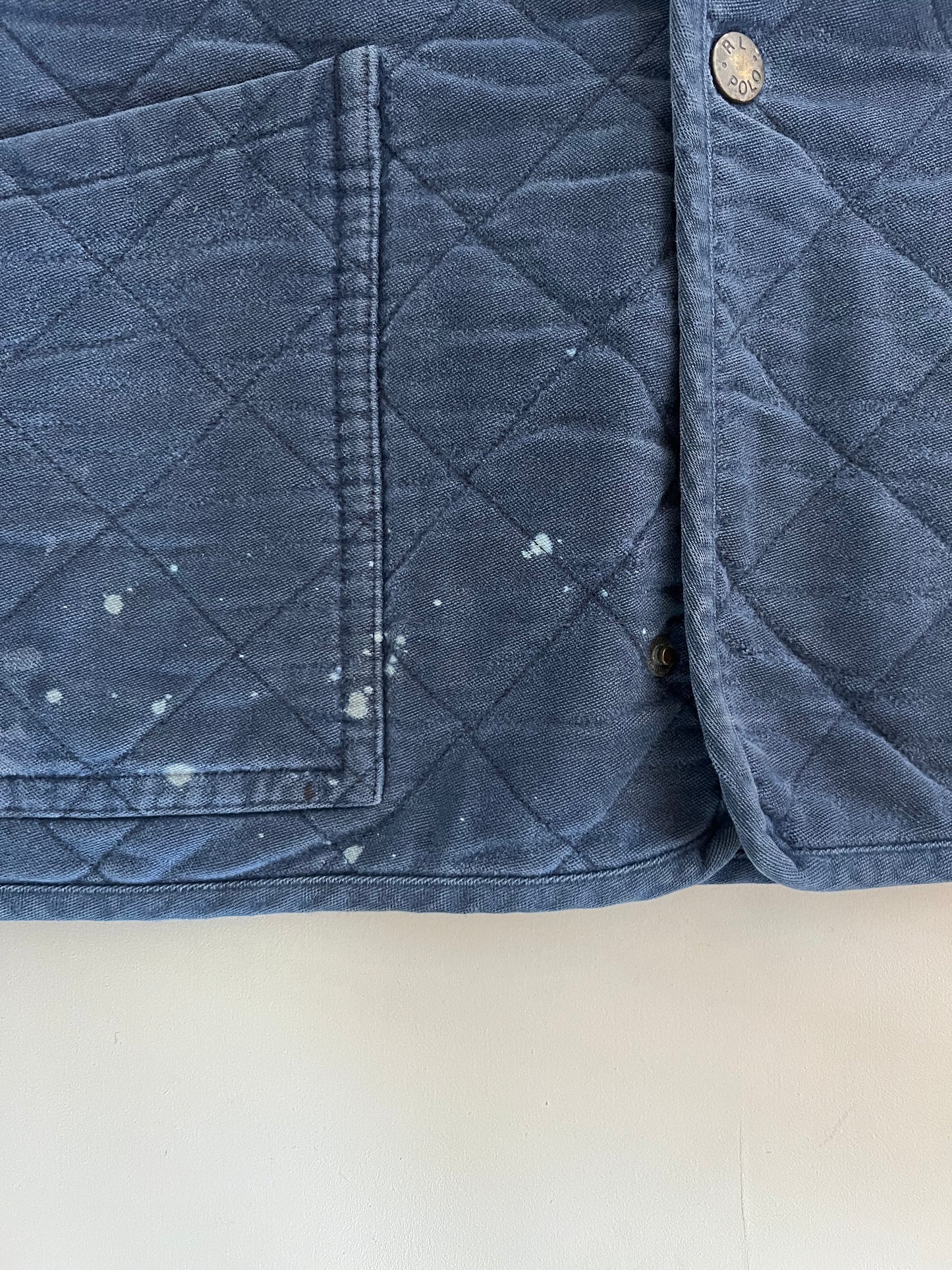 XXL Navy Polo Ralph Lauren Quilted Jacket
