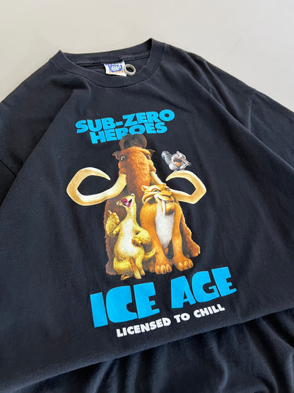 XL 2002 Ice Age Licensed to Chill T-shirt