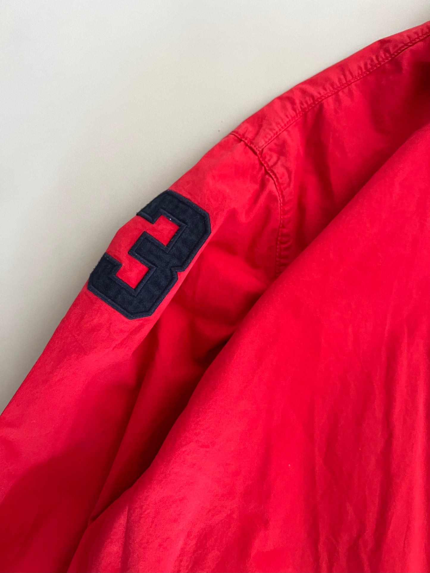 XXL 90s Red Polo Ralph Lauren Horsemen Jacket