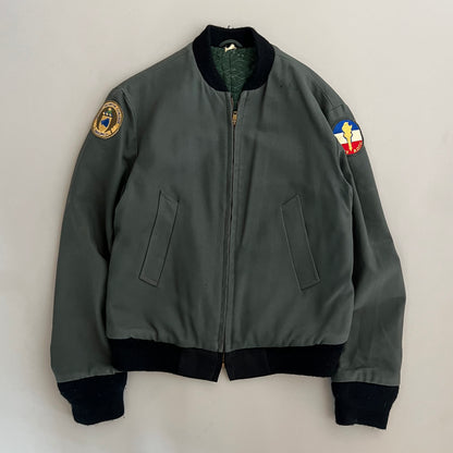 Medium 1950s Neptune ROTC Bomber Jacket