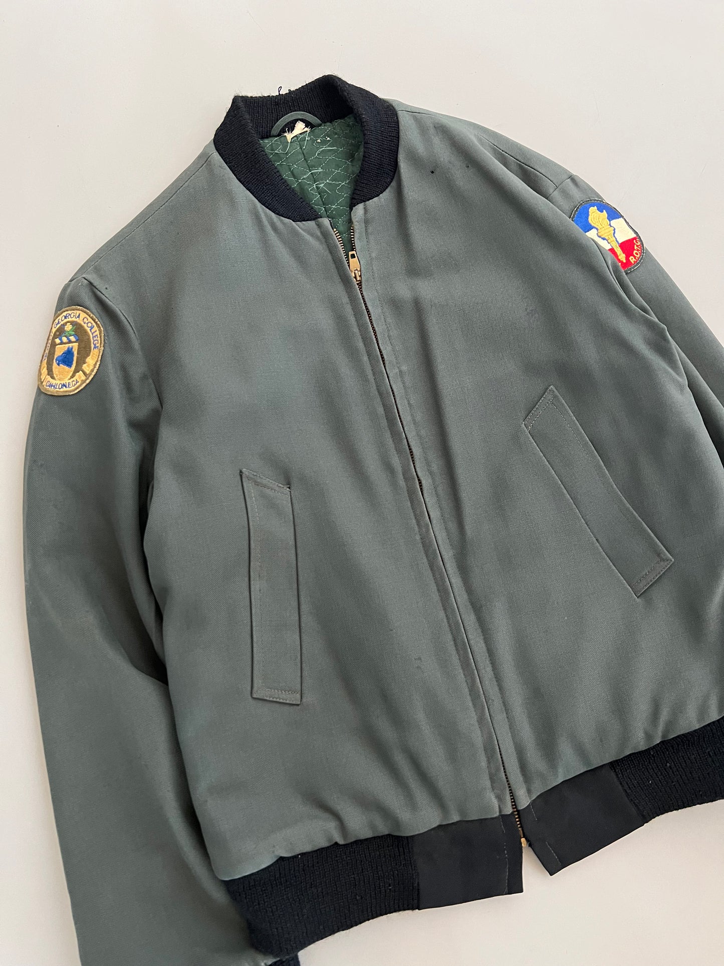 Medium 1950s Neptune ROTC Bomber Jacket