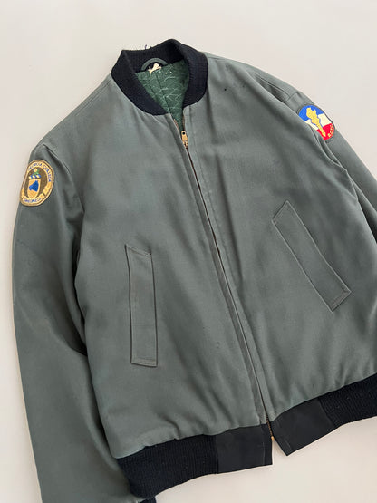 Medium 1950s Neptune ROTC Bomber Jacket