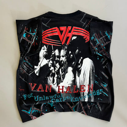 XL 1991 Van Halen AOP Tour T-shirt