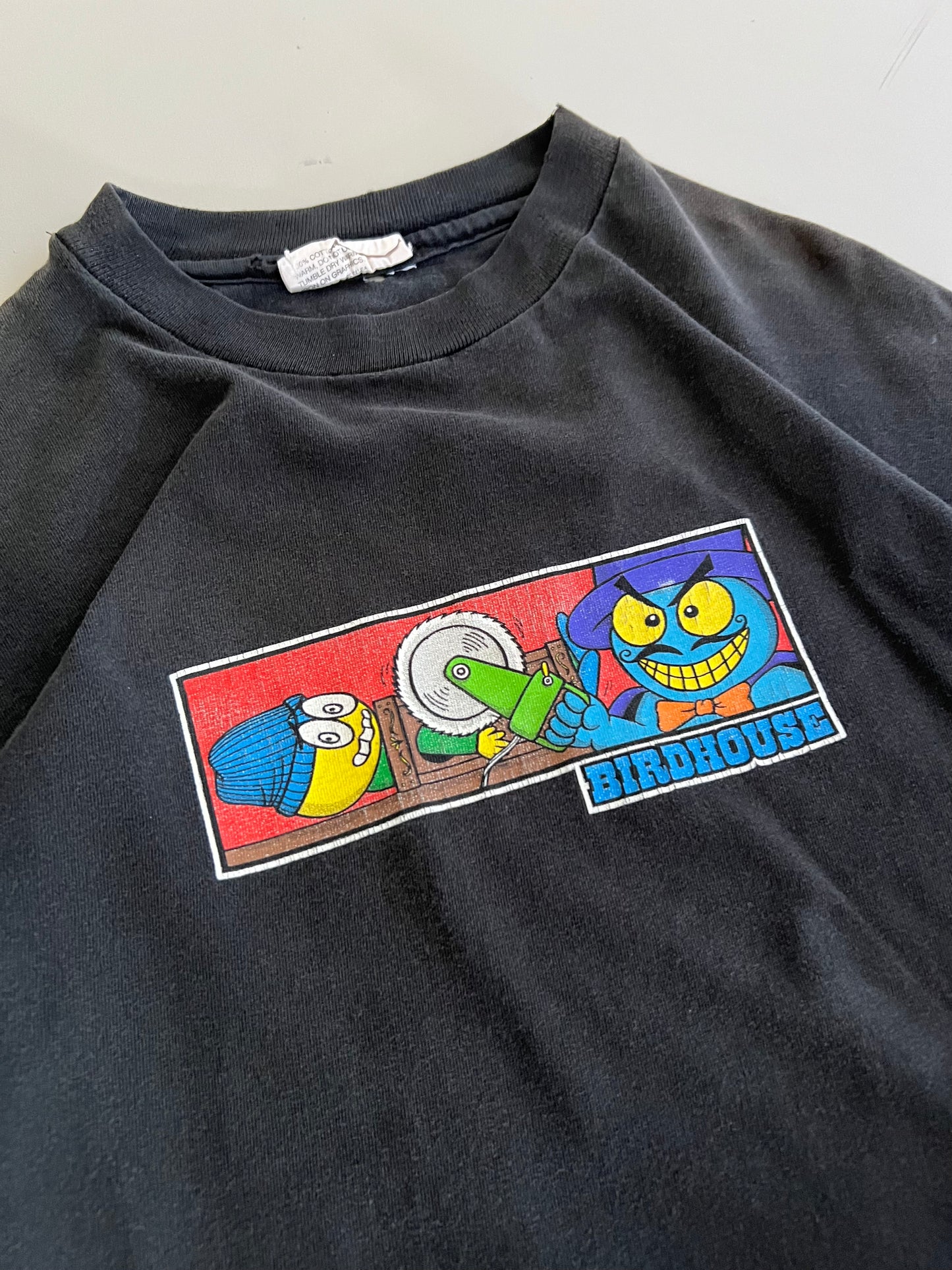 Medium 90s Birdhouse Box Logo T-shirt