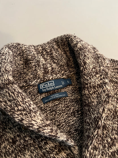 Large Polo Ralph Lauren Wool Shawl