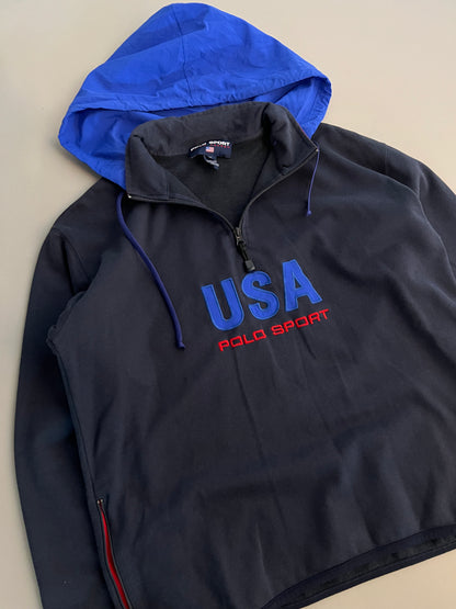 Medium 2000s Polo Sport USA Fleece