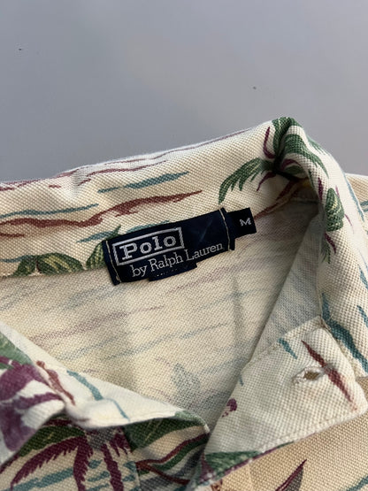 Medium 90s Polo Ralph Lauren Tropical Collared Shirt