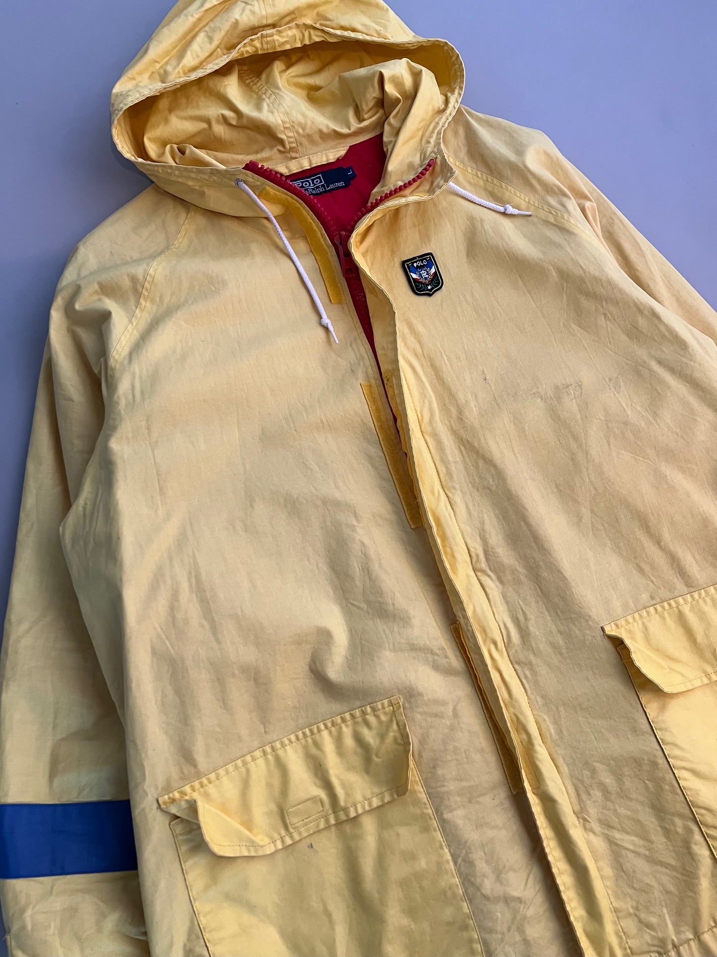 Large 90s Polo Ralph Lauren Rain Jacket