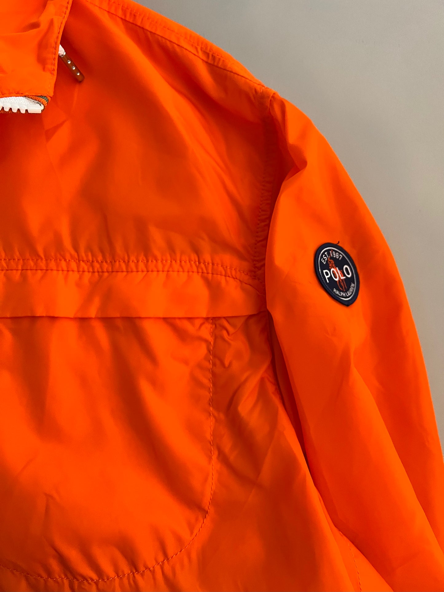 XL Orange Polo Ralph Lauren Windbreaker