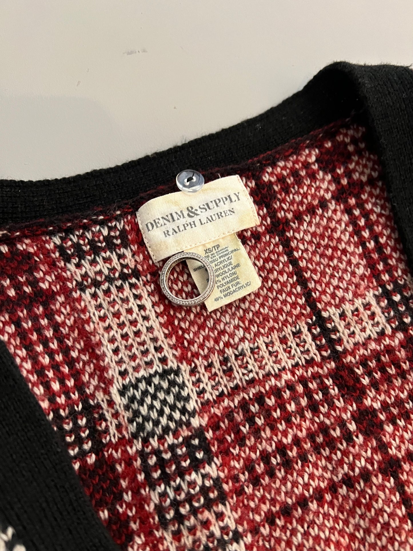 XS Polo Ralph Lauren Denim & Supply Cardigan