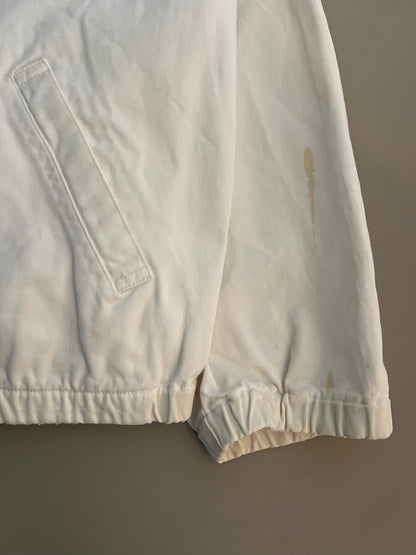 2XL 90s White Polo Ralph Lauren Work Jacket