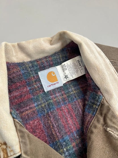 XL 90s Chocolate Carhartt Trucker Jacket