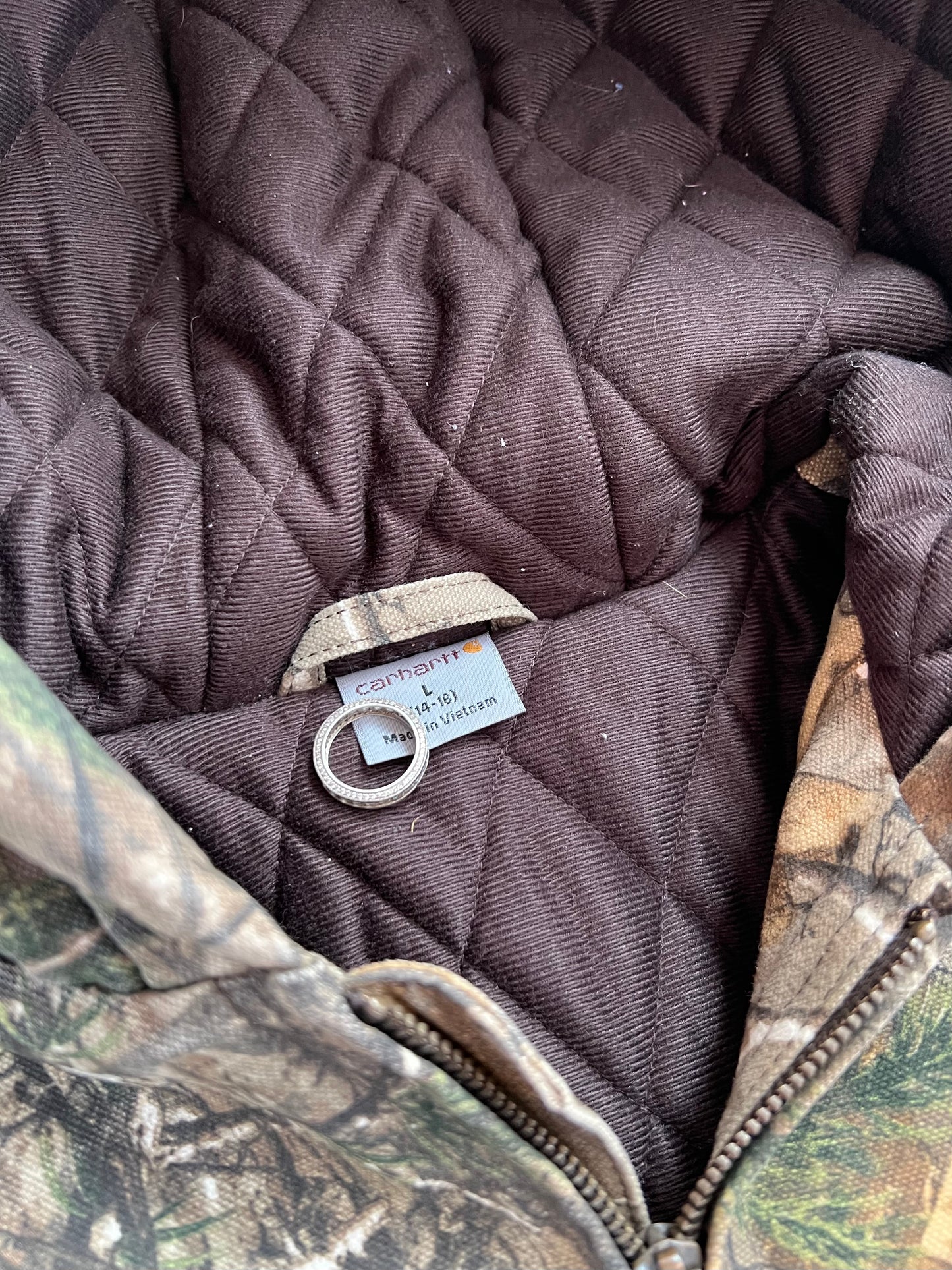 Youth Large Camo Carhartt Jacket