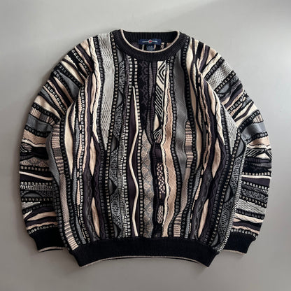 XL 90s Cotton Traders Textured Sweatshirt